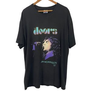 Vintage Jim Morrison Dance on Fire The Doors Backstage Pass Tee 1990